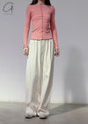 BASERANGE Silk trousers TRSI-WS-000 UNDYED